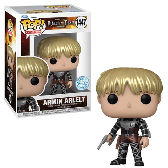 Funko Pop! Animation: Attack on Titan S5 - Armin Arlelt (MT)(Exc) Figure