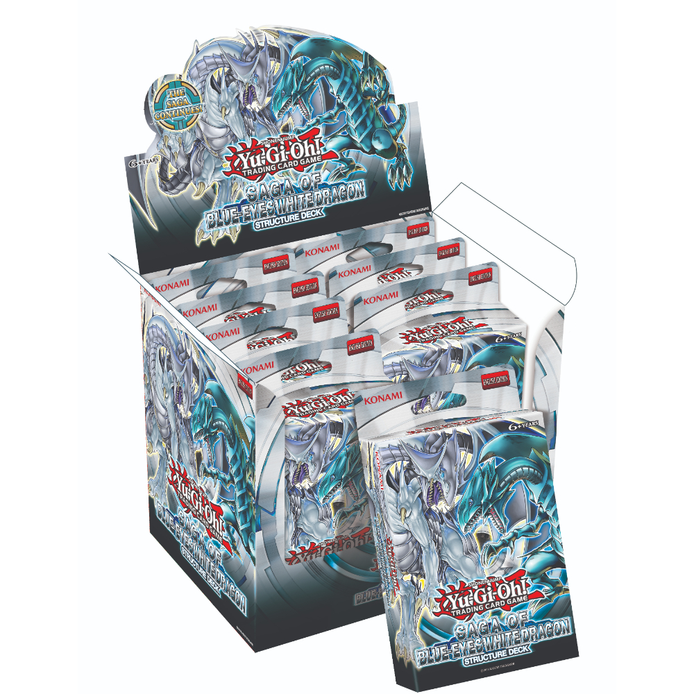 Konami - Yu Gi Oh TCG Structure Deck: Saga Of Blue-Eyes White Dragon Unlimited (Reprint) 