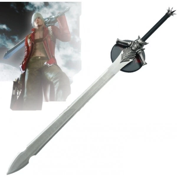 Devil May Cry: Fan Art Of Dante Rebellion - Katana Replica Sword 