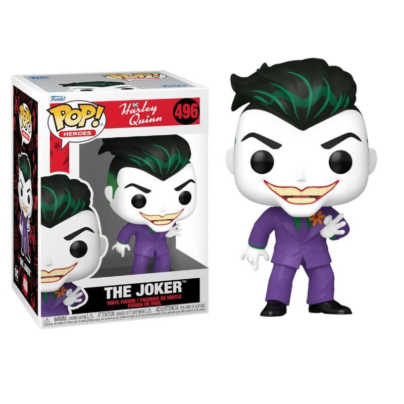 Funko Pop! Heroes:Harley Quinn: The Animated Series - The Joker Figure 