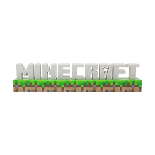 Paladone Minecraft Logo Light