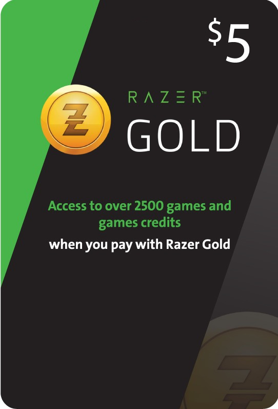 Razer Gold - $5 Global - Gift Card