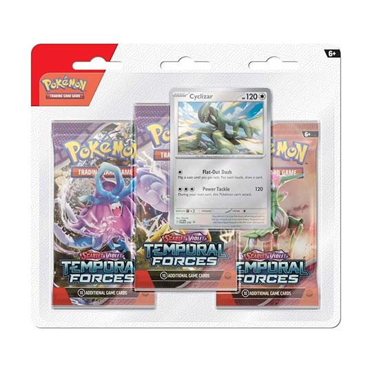 Pokemon TCG: Scarlet & Violet Temporal Forces (Sv05) 3 Pack Blister En