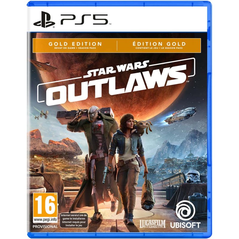 PS5 Star Wars Outlaws Gold Edition