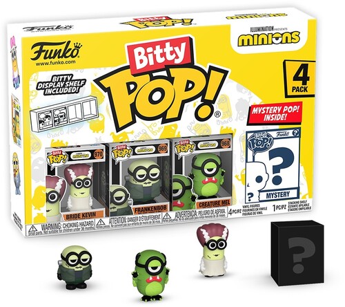 Funko  Bitty Pop! Animation: Minions - Frankenbob - Figure