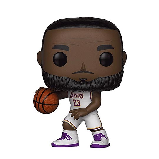 Funko Pop! Basketball: NBA Lakers - Lebron James (White Uniform) - Figure
