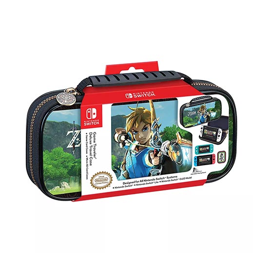 RDS Industries - NS Game Traveler Deluxe Case - The Legend of Zelda Breath of the Wild