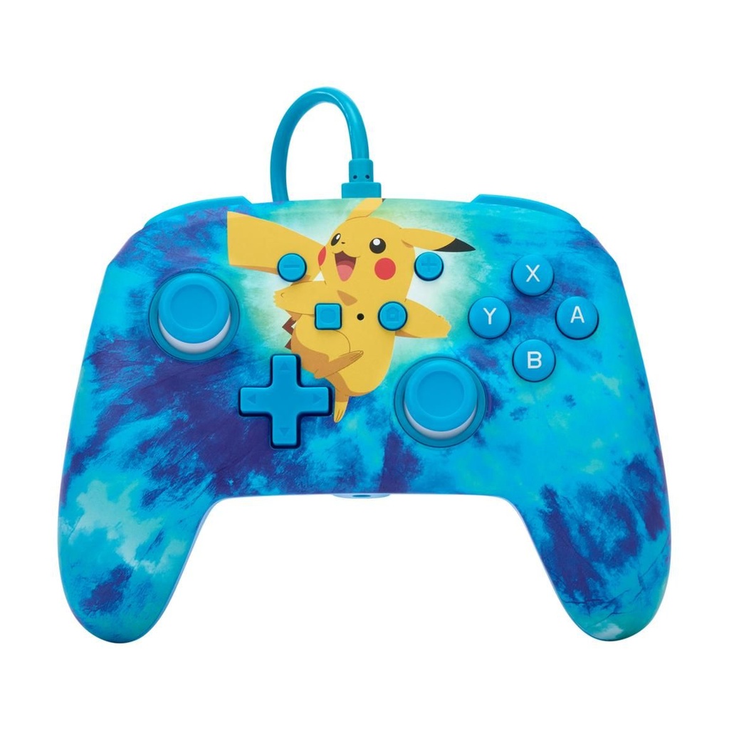 PowerA NS -  Tie Dye Pikachu Enhanced Wired Controller
