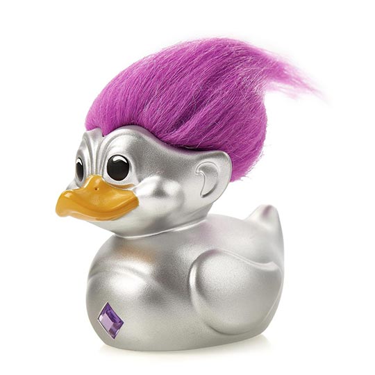 Tubbz Trolls Silver With Purple Hair (First Edition)