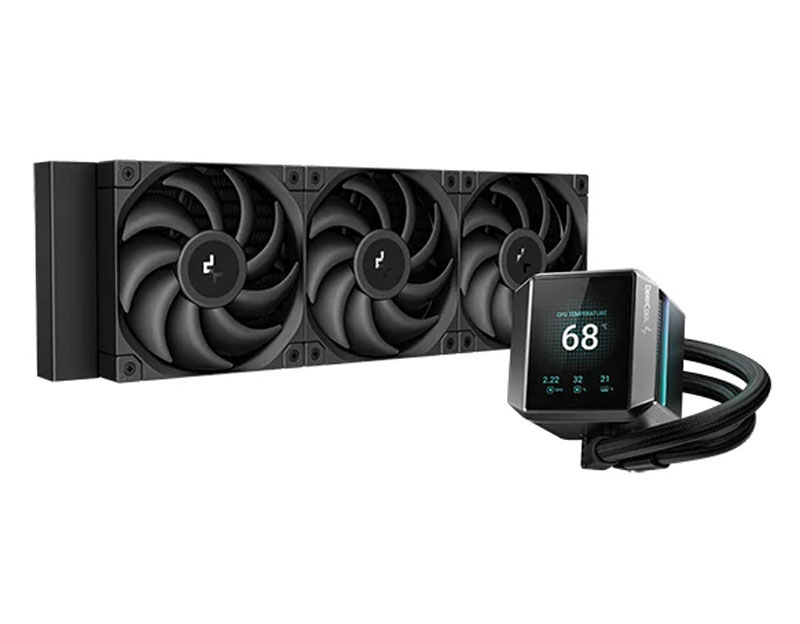 Deepcool AIO Liquid Cooler MYSTIQUE 360 Customizable 2.8" TFT LCD Screen