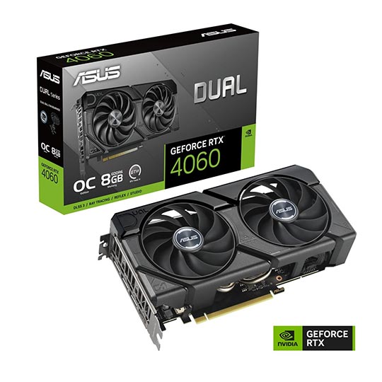 ASUS DUAL OC Evo Nvidia Geforce RTX4060 8GB Graphics Card
