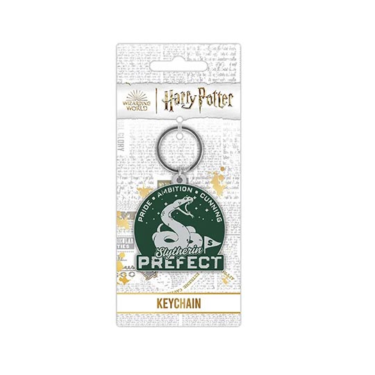 Pyramid Harry Potter - Clubhouse Slytherin Rubber Keychain