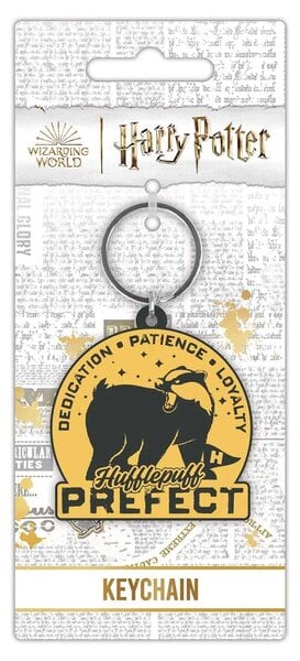 Pyramid Harry Potter Clubhouse- Hufflepuff  - PVC Keychain