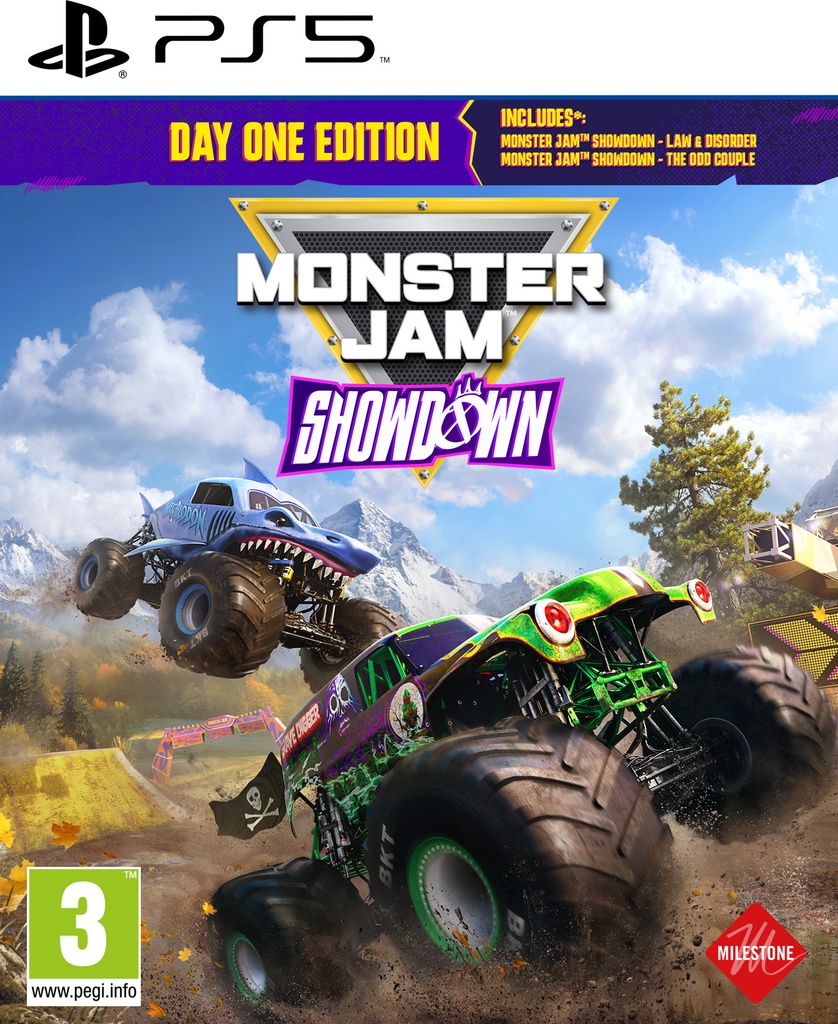 PS5 Monster Jam Showdown D1 Edition PEGI