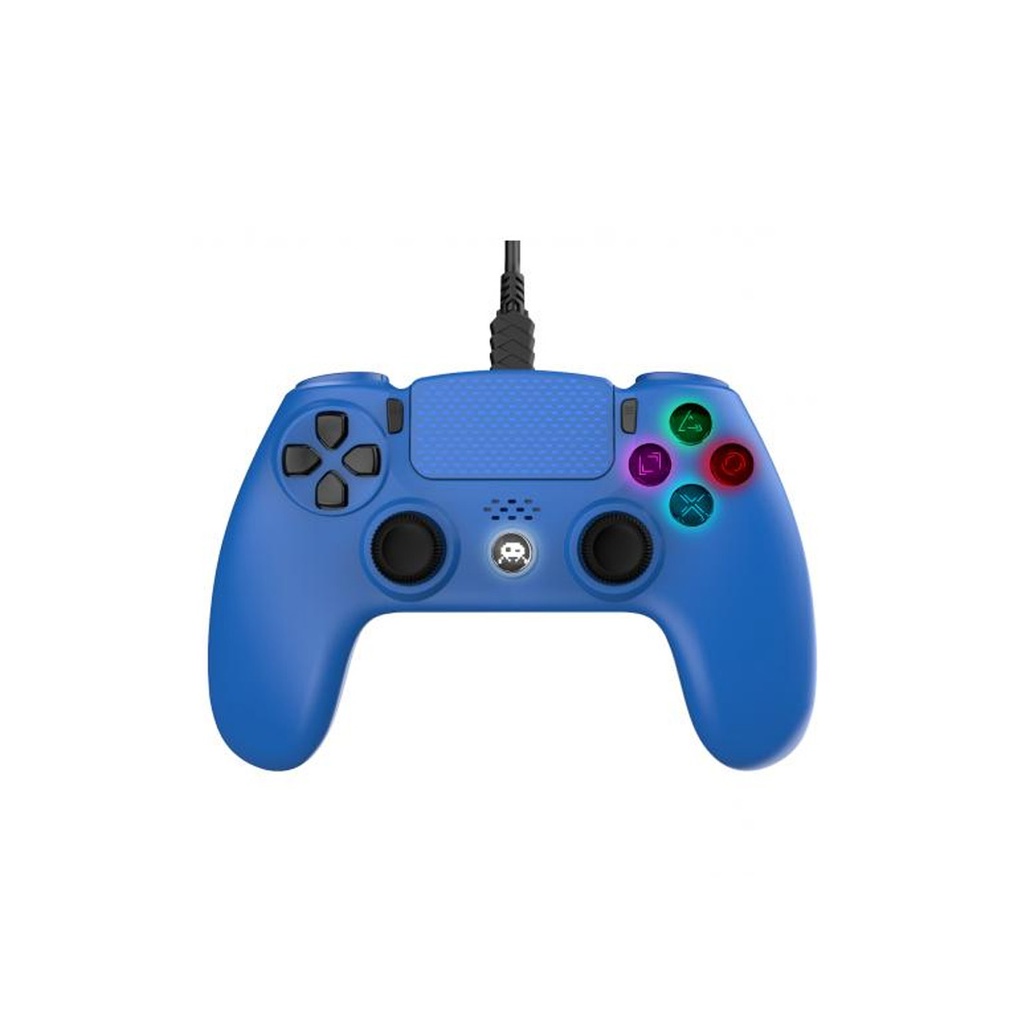 Freaks and Geeks - Blue Wired Controller for PS4