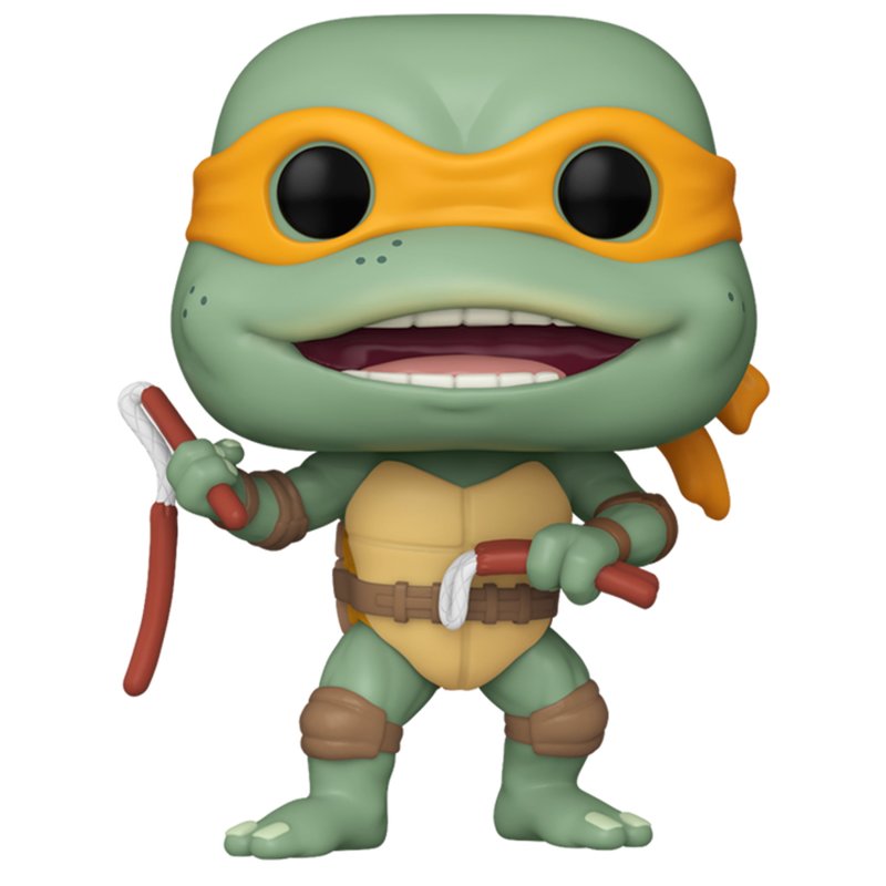 Funko Pop! Movies: Teenage Mutant Ninja Turtle - Michael Angelo Sausage Link Nunchu - Figure
