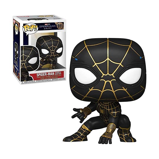 Funko Pop! Marvel: Spider-Man No Way Home - Spider-Man Black & Gold Suit - Figure
