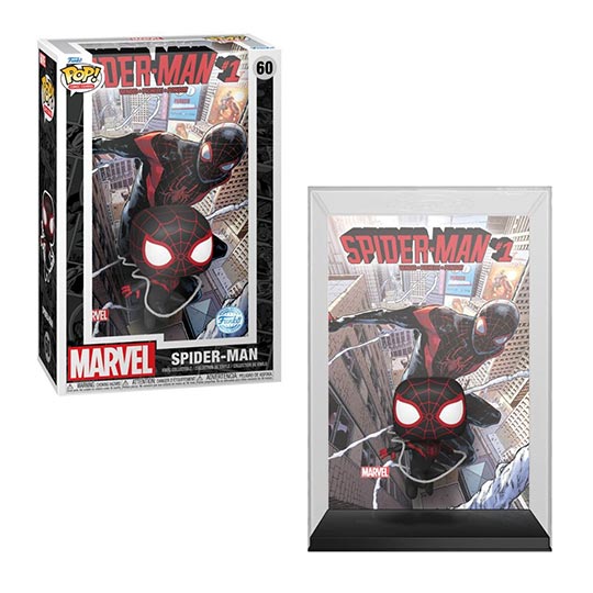 Funko Pop Comic Cover! Marvel: Spider- Man(2016)# 1 - Spider-Man (Exc) - Figure