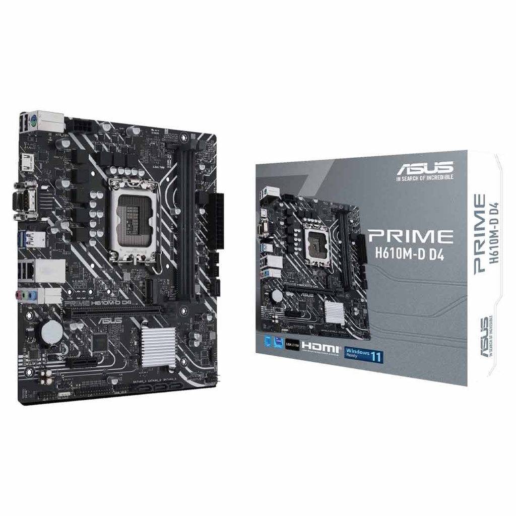 ASUS PRIME H610M-D D4 Motherboard