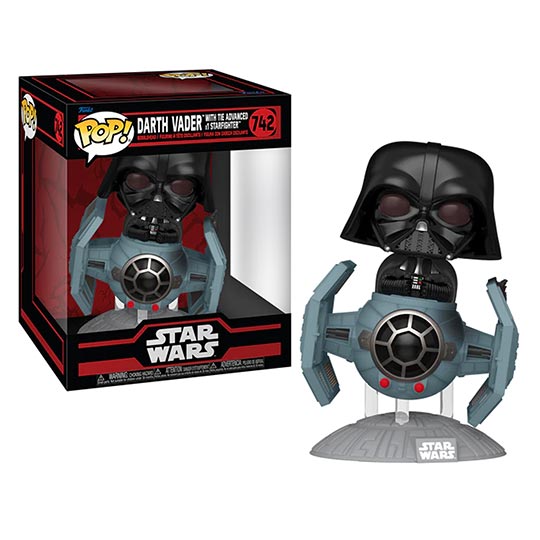 Funko Pop Rides DLX! Star Wars: Droids - TIE Advanced x1 with Vader