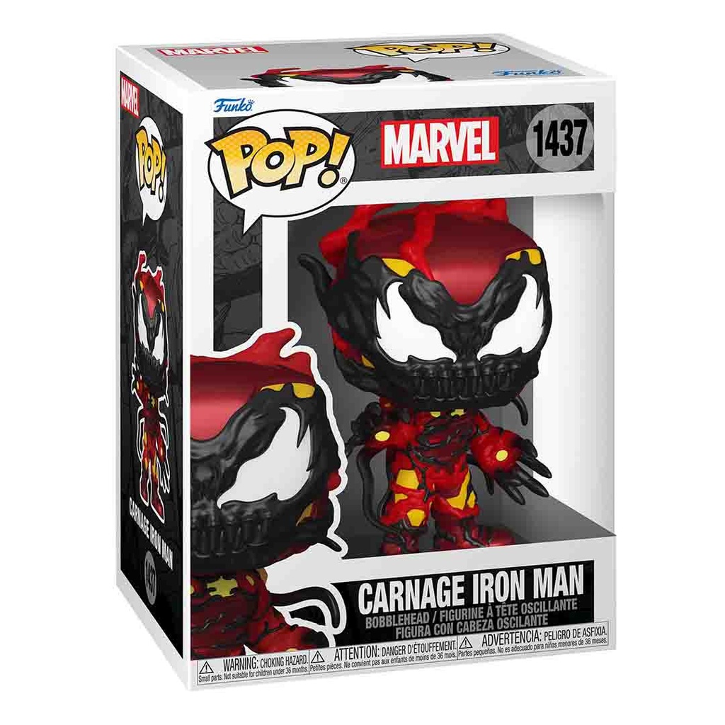Funko Pop! Marvel: Carnageized - Iron Man