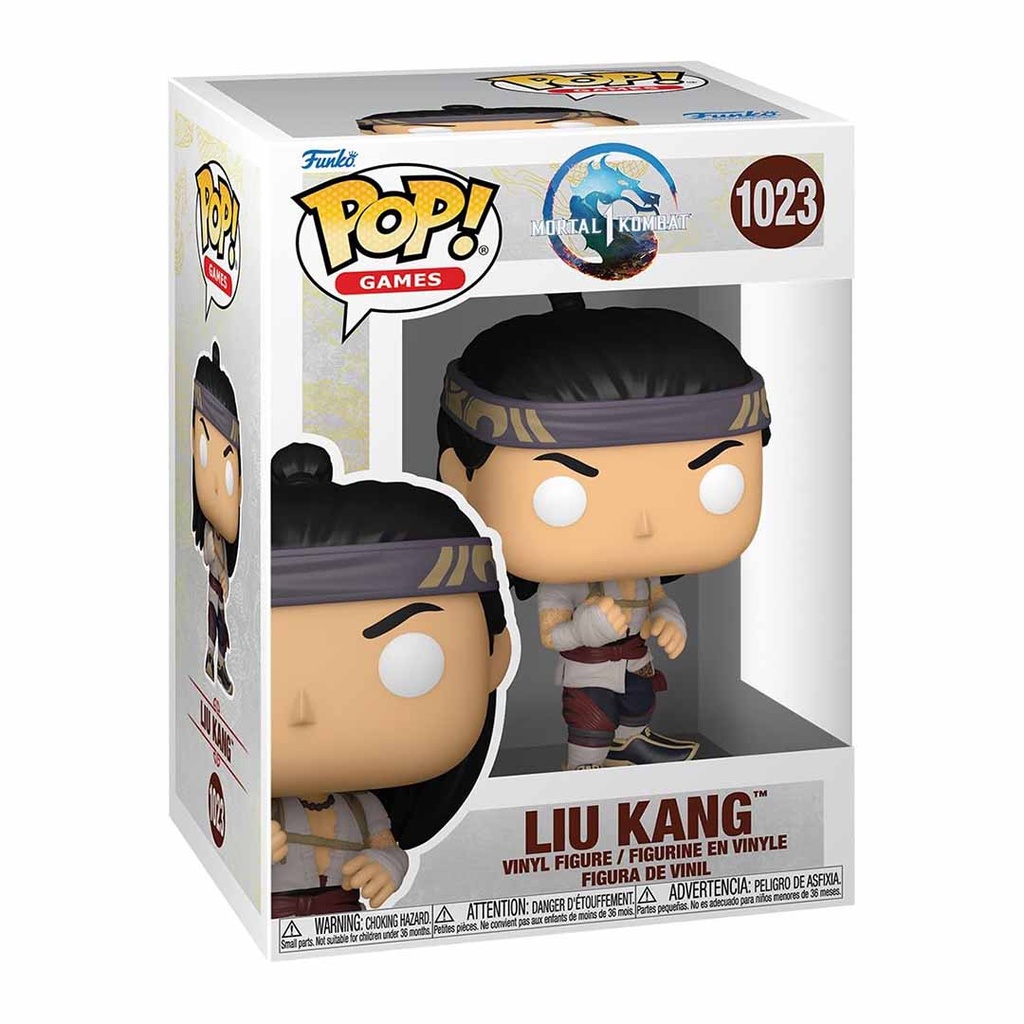 Funko Pop! Games: Mortal Kombat - Liu Kang (God of Fire)