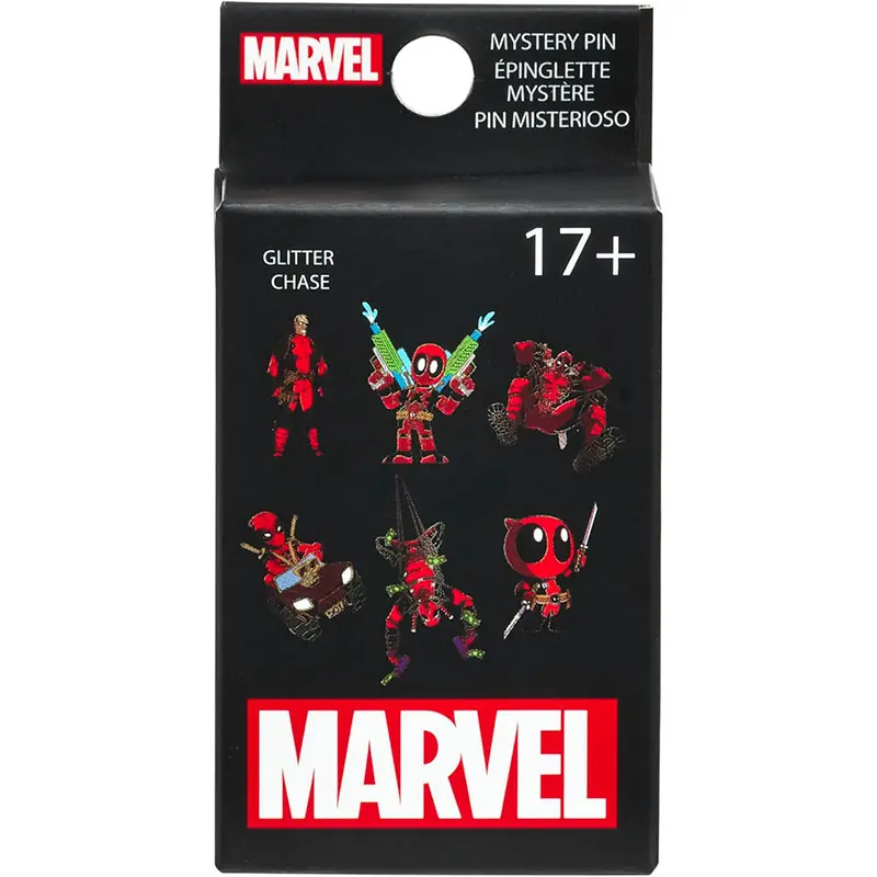 Loungefly! Blind Box Pin: Marvel - Deadpool Action