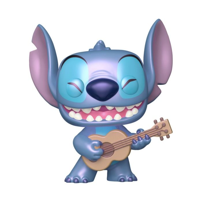 Funko Pop! Disney: Lilo & Stitch Stitch with Ukulele (PRL)(Exclusive) Vinyl Figures
