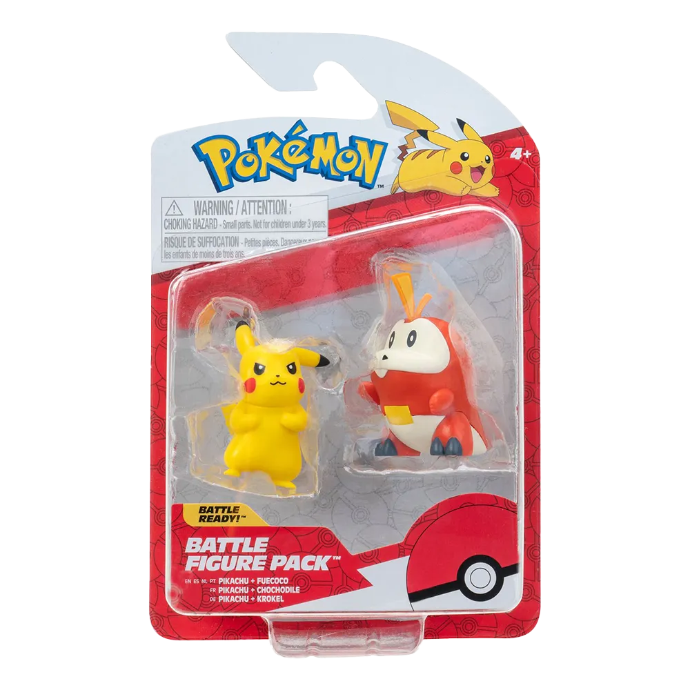 POKEMON BATTLE FIG 1ST PARTNER 3ASST 2" - PKW3355