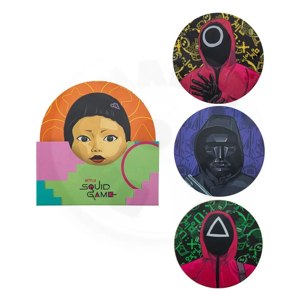 Cinereplica: Squid Game Coaster Set of 4