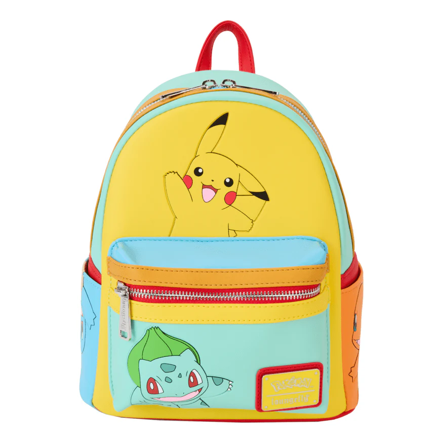 Loungefly! Leather: Pokemon Mini Backpack