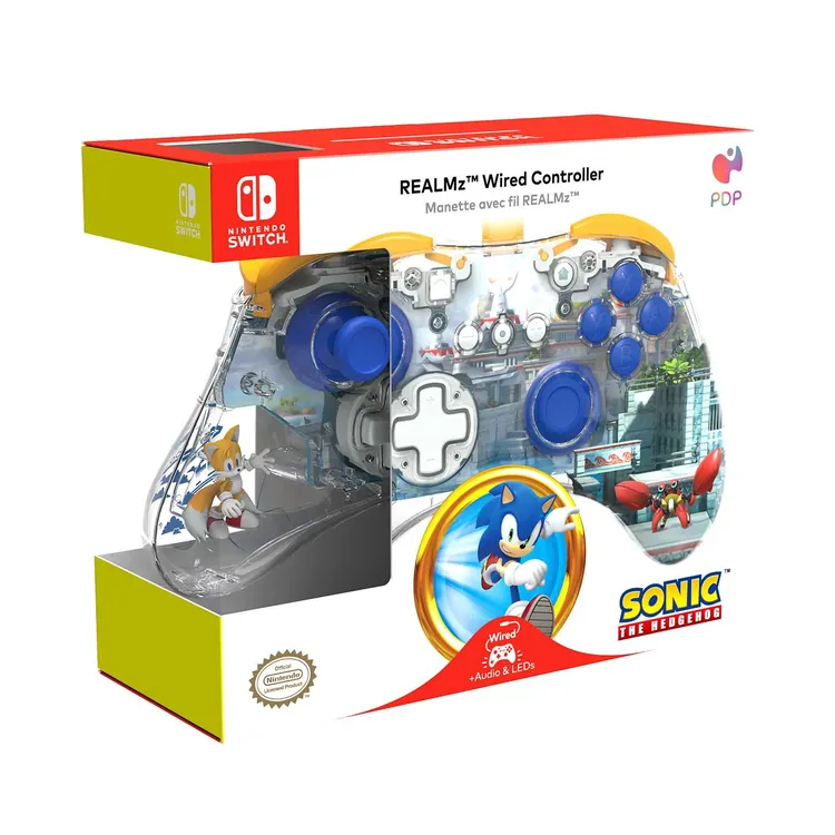 PDP - REALMz™: Tails Seaside Hill Zone Wired Controller for Nintendo Switch