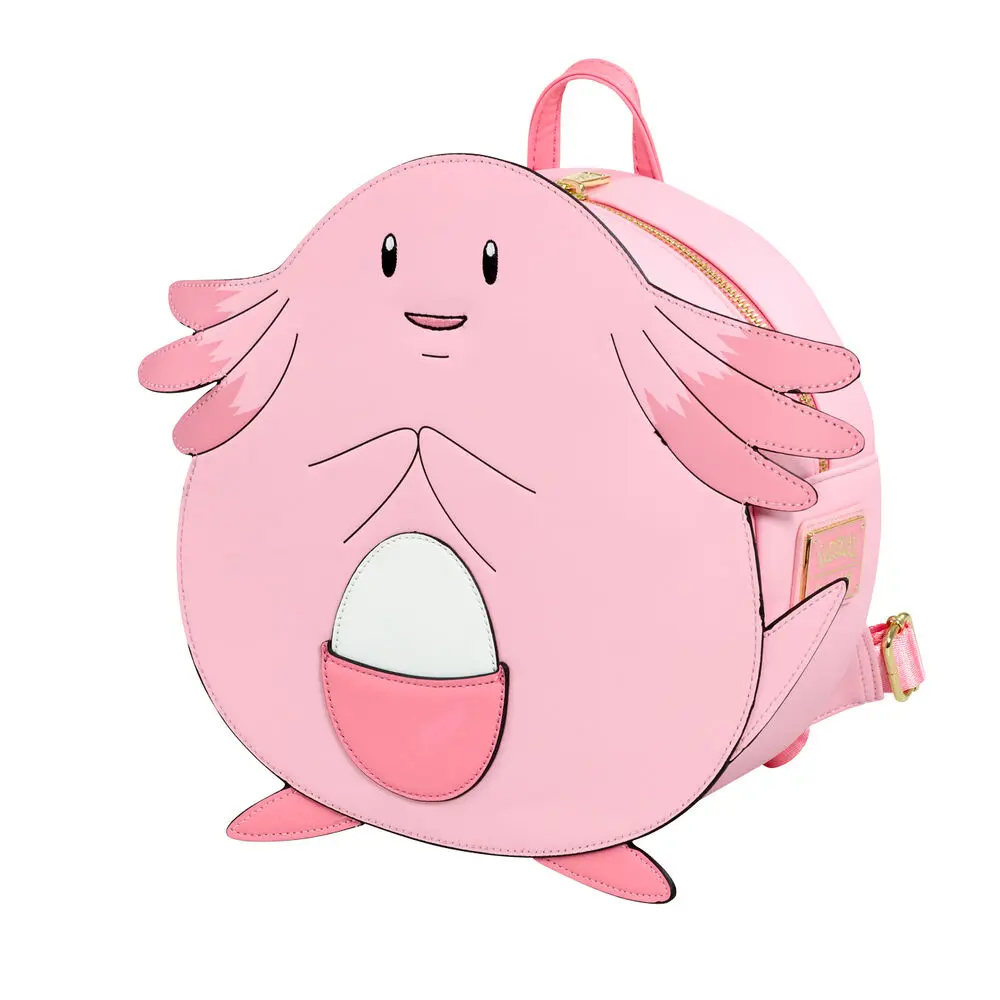 Loungefly! Leather: Pokemon Chansey Cosplay Mini Backpack