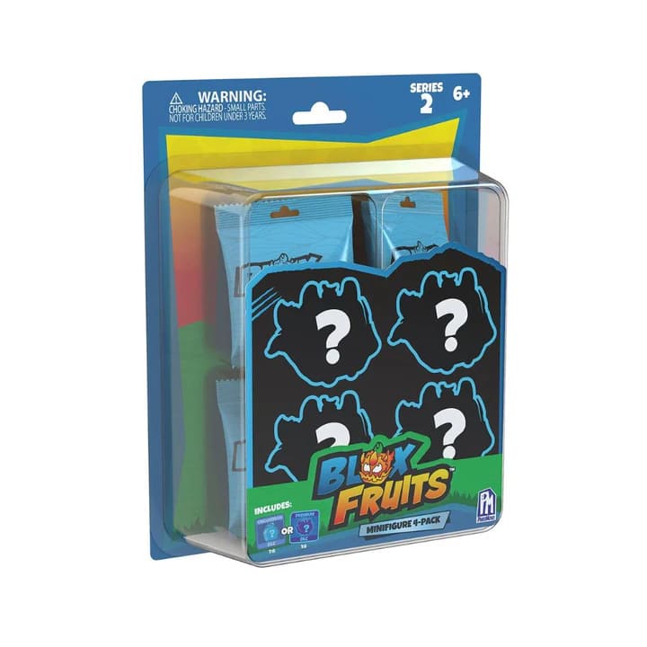Blox Fruits Mini Figures 4 Pack Assorted