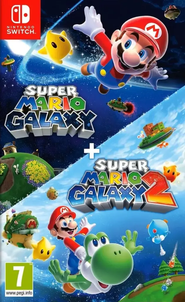 NS Super Mario Galaxy + Super Mario Galaxy 2
