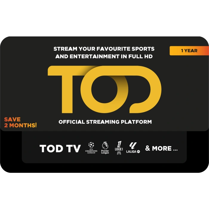 TOD Subscription (UAE) TV Total 12month Renewal