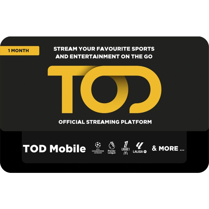 TOD Subscription (UAE) Mobile 1month Renewal