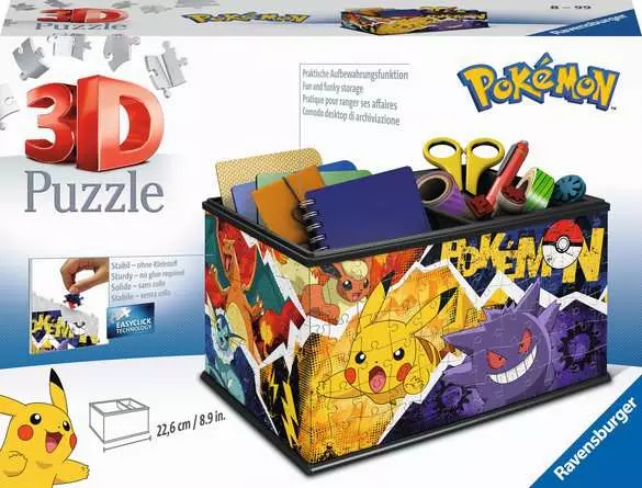 Ravensburger Pokemon Storage box 3d Puzzle 
