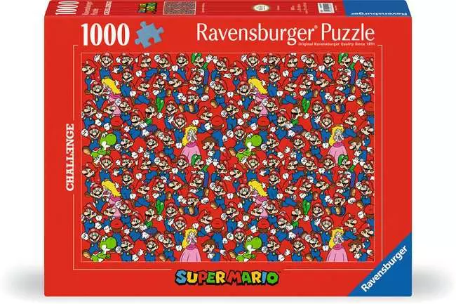 Ravensburger  Super Mario 1000pcs Challenge Edition Jigsaw Puzzle