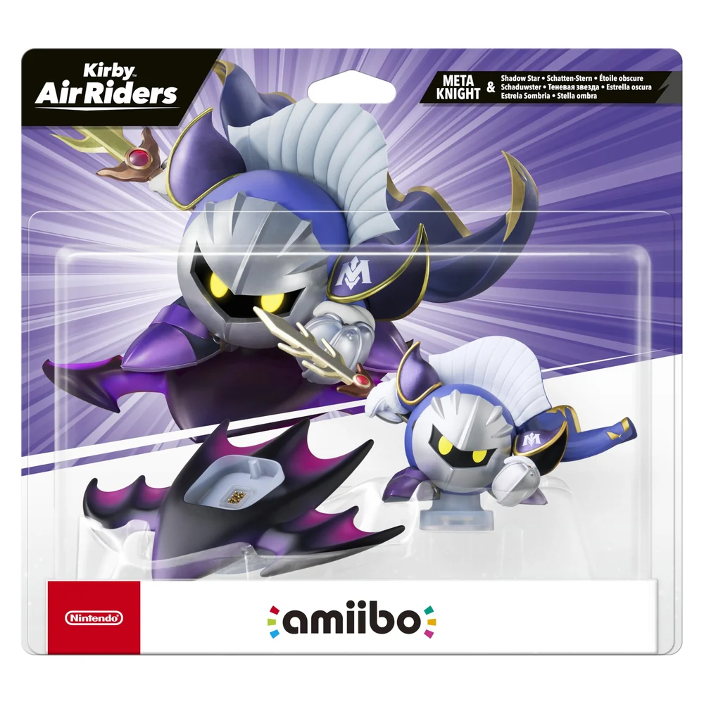 Amiibo Meta Knight & Shadow Star 