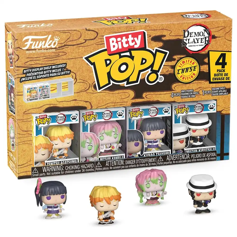 Funko Bitty Pop! Animation: Demon Slayer - Zenitsu 4Pk