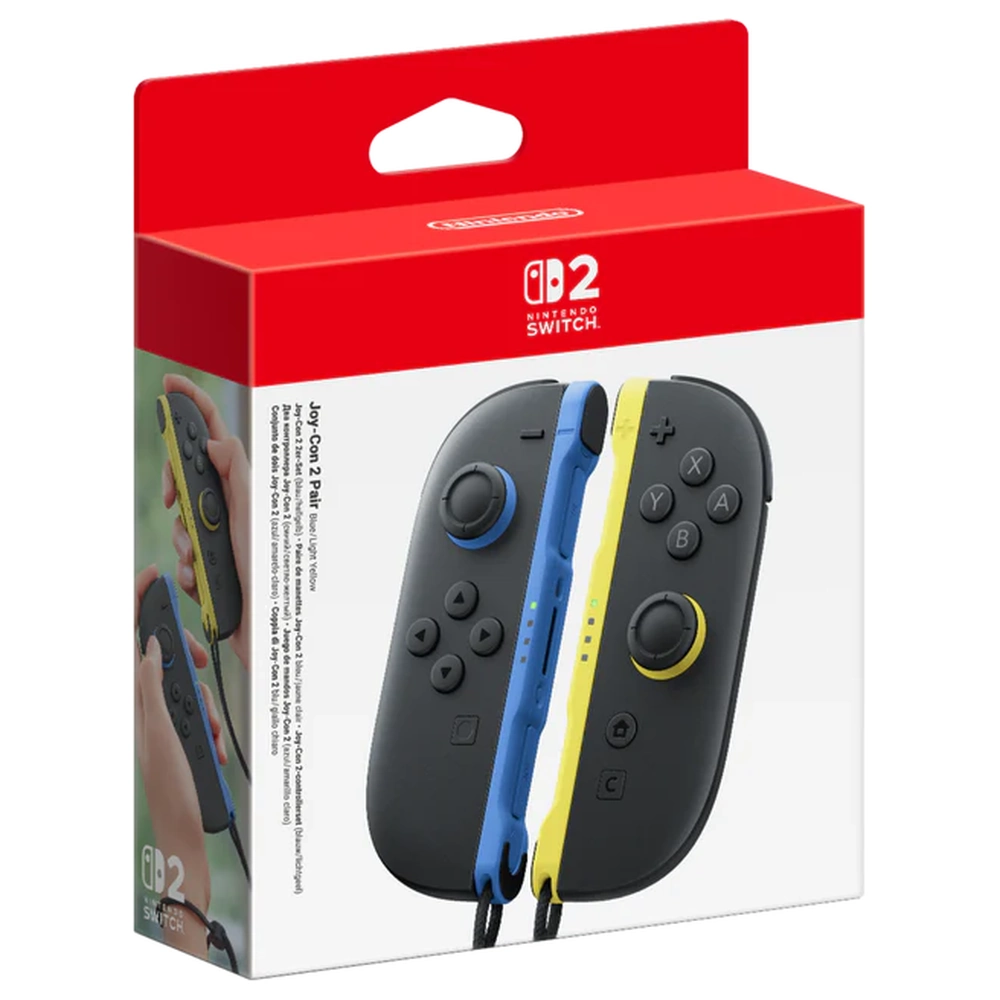 NS2 Joy-con (Pair) Blue/ Light Yellow