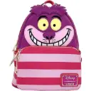 Loungefly! Leather: Alice In Wonderland Cheshire Cat Cosplay Mini Backpack