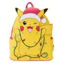 Loungefly! Leather: Pokemon Holiday Pikachu Mini Backpack