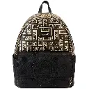 Loungefly! Leather: Marvel Logo Classic Mini Backpack