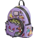 Loungefly! Leather: Pokemon Embroidered Wagara Mini Backpack