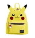 Loungefly! Leather: Pokemon Sequin Pikachu Cosplay Mini Backpack