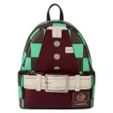 Loungefly! Leather: Aniplex Inc Demon Slayer Tanjiro Kamado Outfit Mini Backpack 
