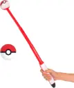 Jazwares- Pokemon Poke Ball Telescopic Fetch Launcher  