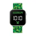 Peers Hardy Minecraft Printed (green) LED Strap Watch